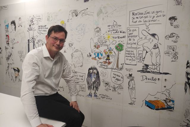 Benoit Pollet, DG des éditions Dargaud