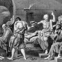 La mort de Socrate