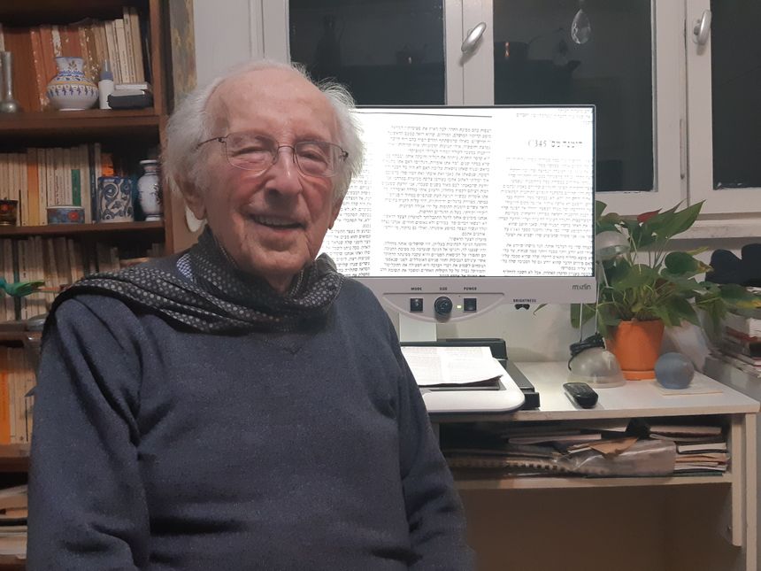 Résistant devenu professeur d'Histoire-Géographie, Lucien Lazare est aujourd'hui membre du comité des Justes des Nations à Jérusalem