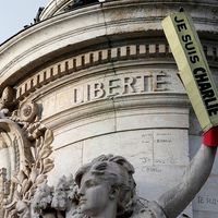 Place de la République à Paris, le 16 janvier 2015.