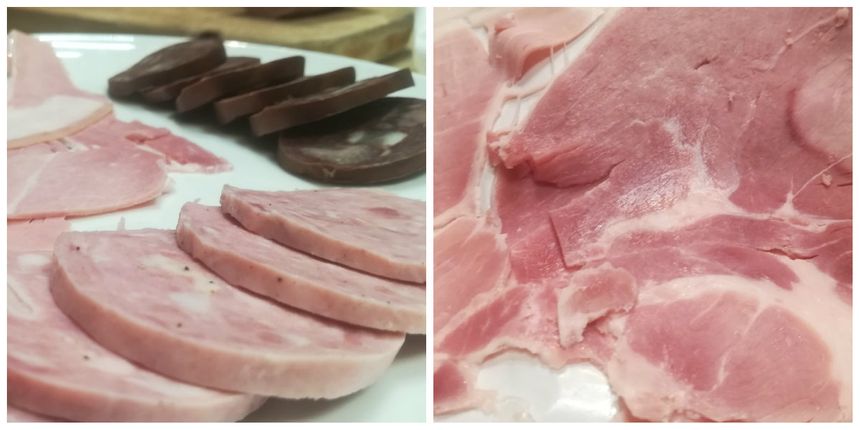 Boudin, saucisson à l'ail et jambon blanc de la Ferme des Vallons