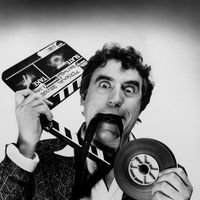 Terry Jones, membre des Monty Python, en 1986