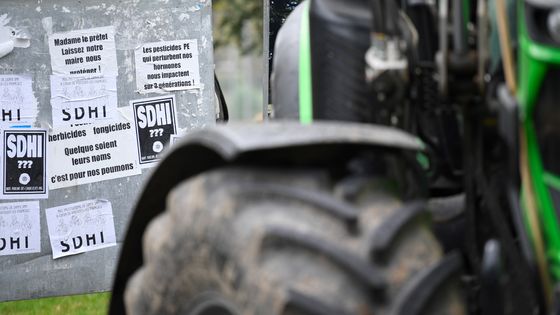 Les tests réglementaires sur les molécules SDHI n'indiqueraient par leur réelle toxicité pour l'Homme. ©AFP - Damien Meyer