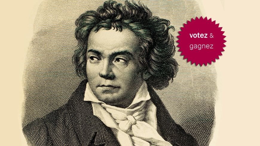 Portrait gravé de Ludwig van Beethoven circa 1800