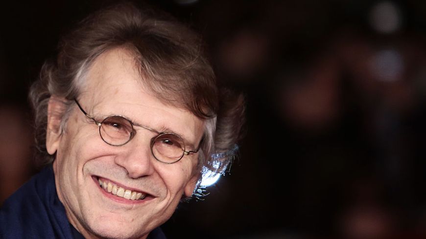 L'auteur Daniel Pennac lors de la présentation au festival de Rome du film "Au Bonheur des Ogres"