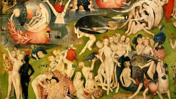 Détail du Triptyque "Jardin des Délices" ( entre 1494 et 1505) de Jérôme Bosch (1450-1516) - Prisma/UIG/Getty Images