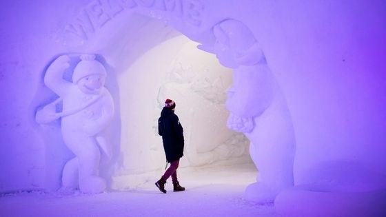 Le village du père noël Village à Rovaniemi en Finlande ©AFP - Jonathan NACKSTRAND / AFP