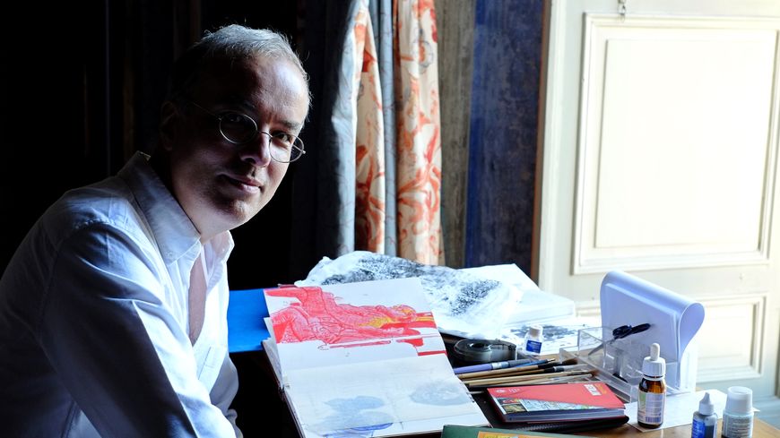 Emmanuel Guibert en 2013 à Rome