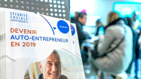 Illustration au salon des entrepreneurs ©Maxppp - Bruno Levesque