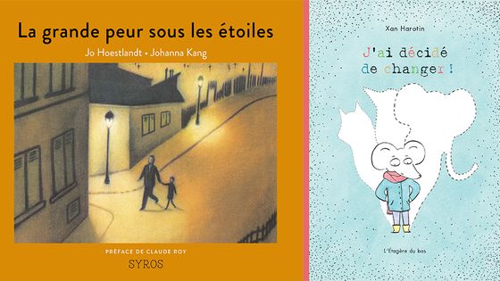 "La grande peur sous les étoiles" & "J’ai décidé de changer !" - Éditions Syros / Editions du Ricochet