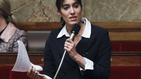 La député Paula Forteza, proche de Cédric Villani, a annoncé son départ du groupe LREM à l'Assemblée nationale. ©AFP - Jacques Demarthon