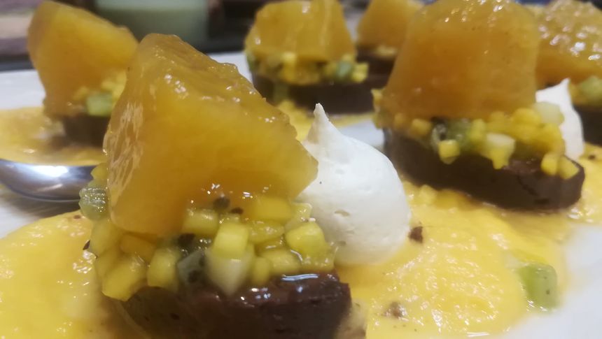 La Déclinaison de Fruits de Yannick Galloin du Valmont à Dax