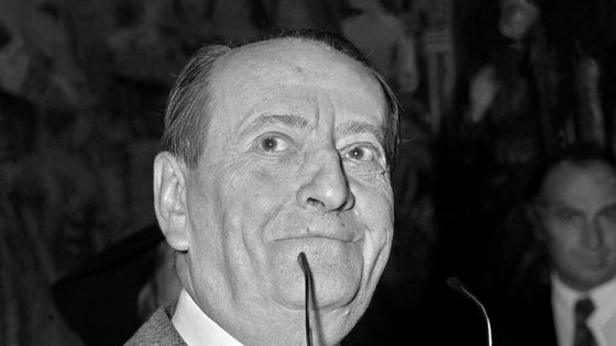 L'écrivain André Malraux, premier Ministre de la Culture ©AFP