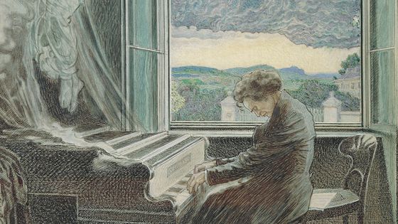 Portrait au pastel de Ludwig van Beethoven, Autriche, 19ème siècle ©Getty - DEA / A. DAGLI ORTI
