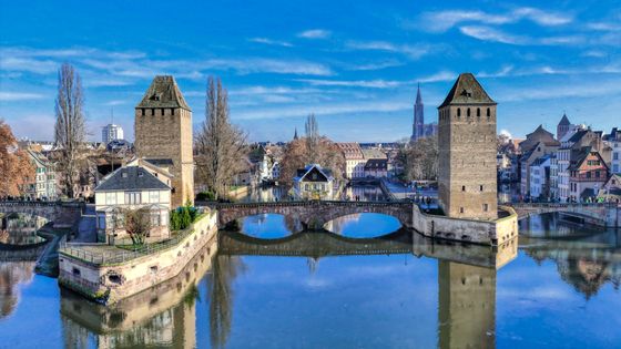 Vue de Strasbourg - Piero Damiani