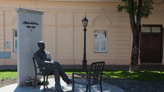 Le Mémorial Sándor Márai, rue Mäsiarska à Košice en Slovaquie ©Getty - Fishman/ullstein bild