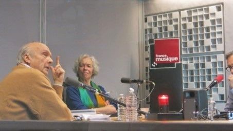France Musique, studio 361... Bernard Fournier, Élisabeth Brisson & Philippe Venturini (g. à d.) ©Radio France - Annick Haumier / RF