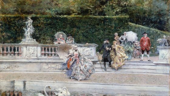 "Scene Galante" de Giovanni Boldini (1842-1931) ©Getty - DEA PICTURE LIBRARY / Contributeur
