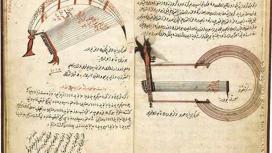 Manuscrit ottoman du XVIIIème siècle sur la musique des janissaires ©Getty - Heritage Images