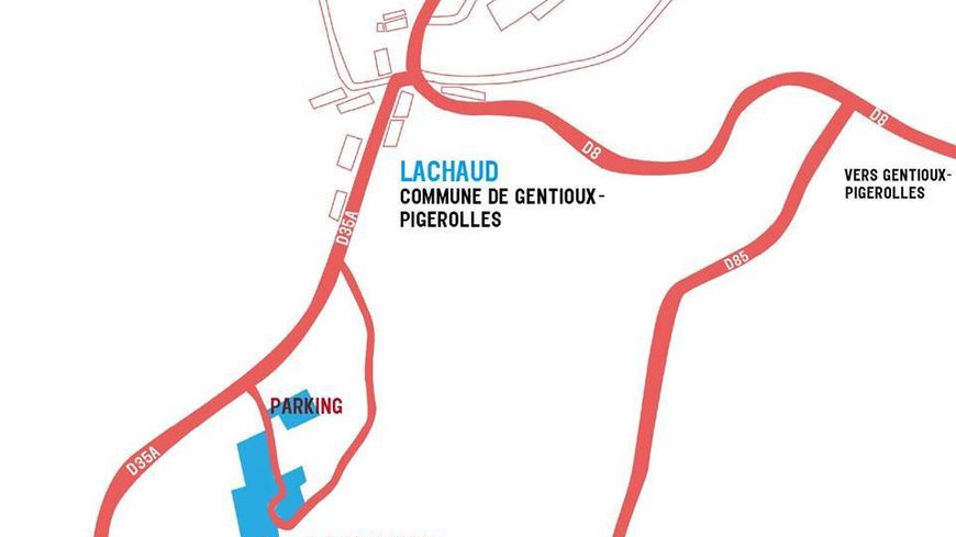 Pour vous rendre à La Ferme de Lachaud