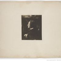 Portrait de Victor Hugo à Jersey entre 1852 et 1855.