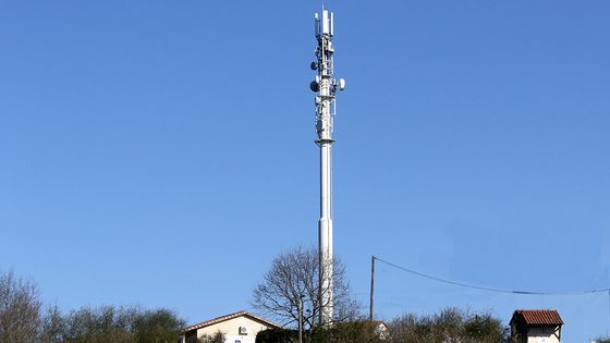 Pylone en Belgique ©Maxppp - Sebastien Lapeyrere