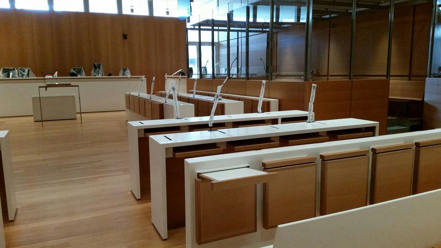 Salle d’audience du palais de justice de Paris