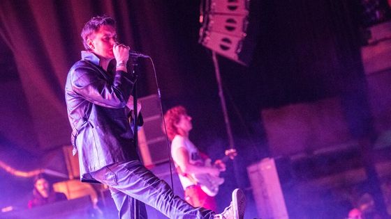 The Strokes sur scène à Berlin en février 2020. Leur 6ème album studio, "The New Abnormal" sera dans les bacs le 10 avril prochain. ©AFP - Christophe Gateau / DPA / dpa Picture-Alliance