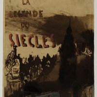 Frontispice pour "La Légende des Siècles", par Victor Hugo (dessinateur) 1859.