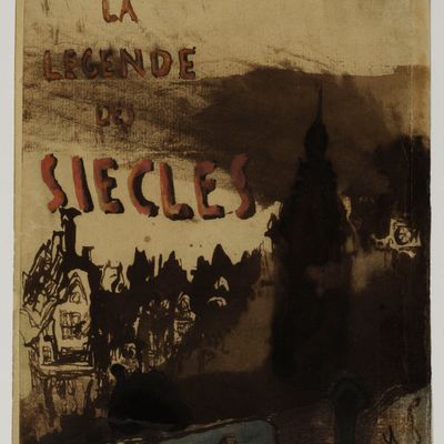 Frontispice pour "La Légende des Siècles", par Victor Hugo (dessinateur) 1859.