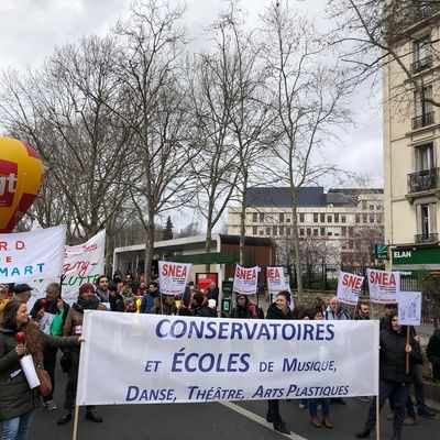 La mobilisation des conservatoires contre la réforme des retraites