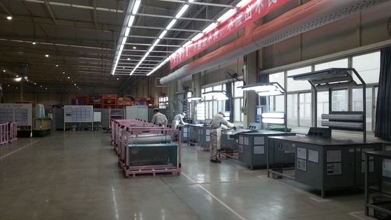 L'usine Renault à Wuhan (Chine).Vue générale d'un atelier de pièces détachées avant la propagation du virus dans la province. ©Radio France - Guillaume Gaven