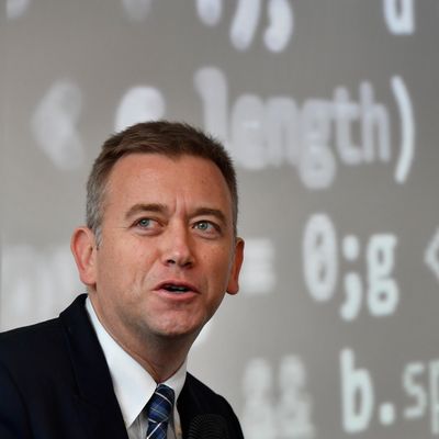 Le président de Microsoft France, Carlo Purassanta, à Issy-les-Moulineaux en mars 2018.