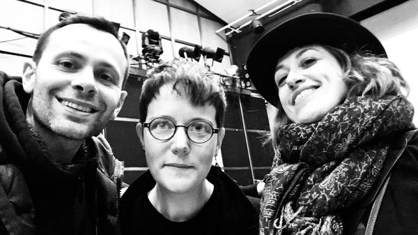 Alexis Descharmes / Julia Blondeau / Alexandra Greffin Klein, © selfie avril 2018