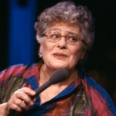 Colette Magny à Paris, en mars 1989.