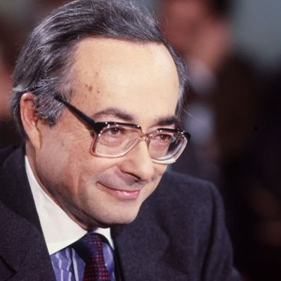 Le philosophe George Steiner en 1986, à Paris