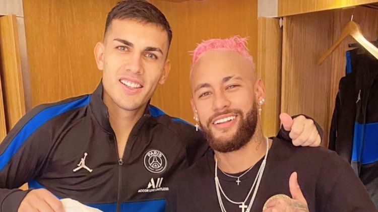 Neymar et Paredes - capture story Instagram