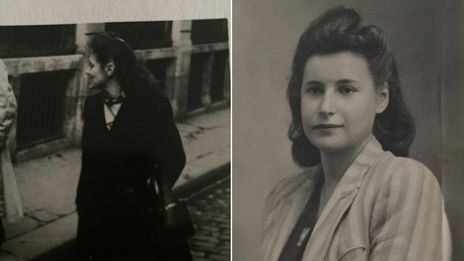 Berthe (à gauche, 1947) et Léna (à droite, 1945) - collection particulière