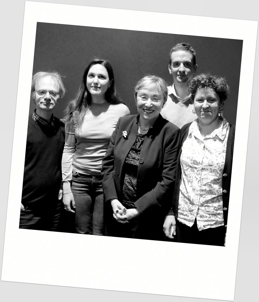 André Markowicz, Keren Mock, Julia Kristeva, Samuel Dock et Marie Rose Moro