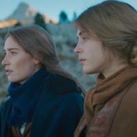 Les actrices Alice Isaaz et Déborah François dans le film "L’état sauvage" de David Perrault.