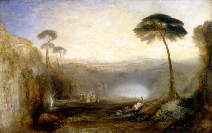 J. M. W. Turner (1775 – 1851) Le Rameau d’or exposé en 1834