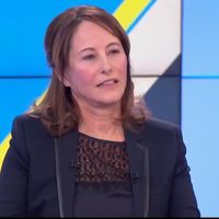 Ségolène Royal sur le plateau de "Dimanche en politique" sur France 3