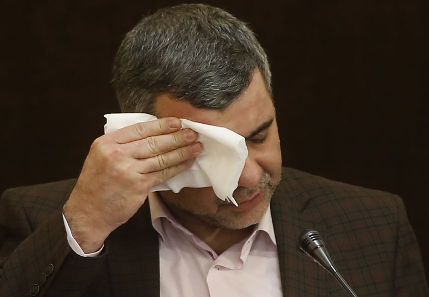Le vice-ministre de la Santé iranien, Iraj Harirchi