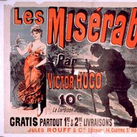 'Les Misérables' de Victor Hugo, illustrés par Jules Chéret-1886.