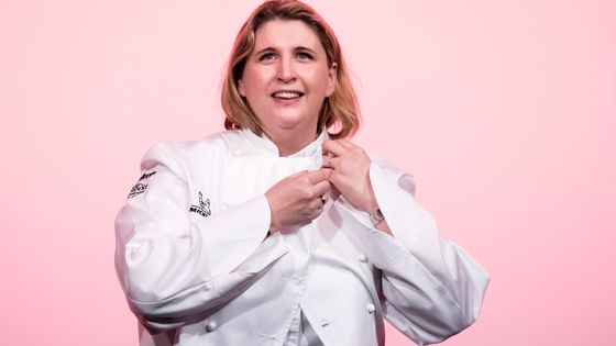 Stéphanie Le Quellec a reçu, à nouveau, deux étoiles au Guide Michelin pour son restaurant La Scène. ©Maxppp - Vincent Isore
