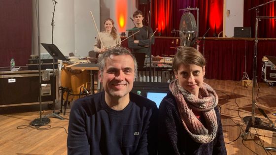 Antony Millet et Ariadna Alsina-Tarrés (devant), Adelaïde Ferrière et Aurélien Gignoux par Daniel Zalay