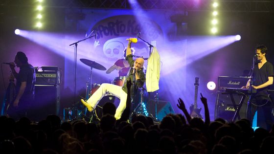 Sporto Kantes en concert (en 2009) ©Maxppp - Benjamin Lemaire