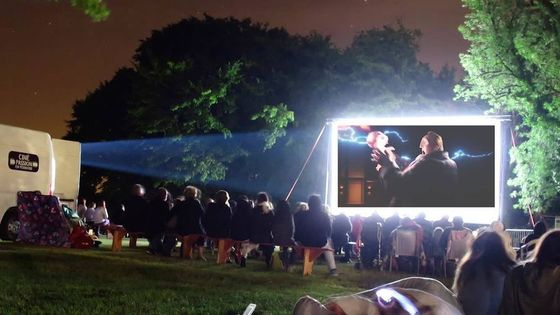 Comme tous les étés, le réseau ciné passion sort les films au grand air... FB Périgord ©Radio France