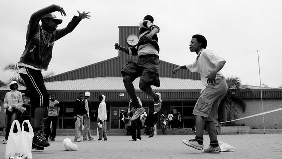 Dans le township d'Alexandra, novembre 2007. ©Getty - Michelly Rall/WireImage