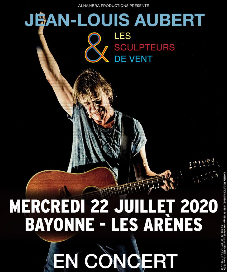 Jean Louis Aubert Une Page De Tournée "Arènes en scène" 2020 à Bayonne : Jean-Louis Aubert, Kassav' et